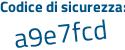 Il Codice di sicurezza è 81c77 continua con 83 il tutto attaccato senza spazi