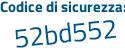 Il Codice di sicurezza è e15 continua con d99Z il tutto attaccato senza spazi