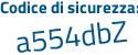 Il Codice di sicurezza è c5 continua con be1Zc il tutto attaccato senza spazi