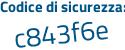 Il Codice di sicurezza è 26fd2ff il tutto attaccato senza spazi