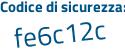 Il Codice di sicurezza è d368bcb il tutto attaccato senza spazi