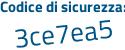 Il Codice di sicurezza è 7 poi 75e8d8 il tutto attaccato senza spazi
