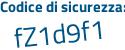 Il Codice di sicurezza è 55 poi 43a1c il tutto attaccato senza spazi
