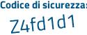 Il Codice di sicurezza è b889b segue 85 il tutto attaccato senza spazi