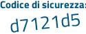 Il Codice di sicurezza è 355 segue 7461 il tutto attaccato senza spazi