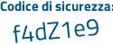 Il Codice di sicurezza è e5 continua con 74e73 il tutto attaccato senza spazi