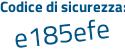Il Codice di sicurezza è Zbad continua con 9c5 il tutto attaccato senza spazi