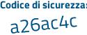 Il Codice di sicurezza è ed5 segue 1cdf il tutto attaccato senza spazi