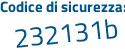 Il Codice di sicurezza è ea poi 78c6c il tutto attaccato senza spazi