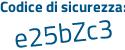 Il Codice di sicurezza è 5d poi d2c23 il tutto attaccato senza spazi