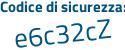 Il Codice di sicurezza è 9553225 il tutto attaccato senza spazi