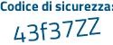 Il Codice di sicurezza è c1db6d7 il tutto attaccato senza spazi