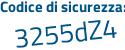 Il Codice di sicurezza è 9d segue 4de92 il tutto attaccato senza spazi