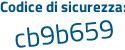 Il Codice di sicurezza è 8aZdffa il tutto attaccato senza spazi