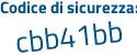 Il Codice di sicurezza è 94a continua con fcbe il tutto attaccato senza spazi
