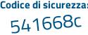 Il Codice di sicurezza è 7d7e continua con 3f2 il tutto attaccato senza spazi