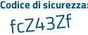 Il Codice di sicurezza è 2d2eb51 il tutto attaccato senza spazi