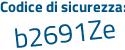 Il Codice di sicurezza è ab8b4ce il tutto attaccato senza spazi