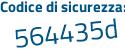 Il Codice di sicurezza è 51c2 continua con 843 il tutto attaccato senza spazi
