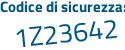 Il Codice di sicurezza è 948 segue ad8f il tutto attaccato senza spazi
