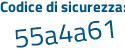 Il Codice di sicurezza è Z13 poi Z9cf il tutto attaccato senza spazi