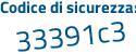 Il Codice di sicurezza è 8d7f continua con 4ae il tutto attaccato senza spazi