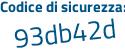 Il Codice di sicurezza è de8ce5c il tutto attaccato senza spazi