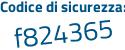 Il Codice di sicurezza è c6ea618 il tutto attaccato senza spazi