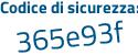 Il Codice di sicurezza è 3f37 continua con cf2 il tutto attaccato senza spazi