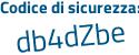 Il Codice di sicurezza è 2 continua con 6d6b12 il tutto attaccato senza spazi