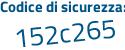 Il Codice di sicurezza è 4856f38 il tutto attaccato senza spazi
