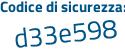 Il Codice di sicurezza è aZf9 continua con e1Z il tutto attaccato senza spazi