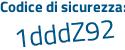Il Codice di sicurezza è Z8ccc5b il tutto attaccato senza spazi
