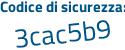 Il Codice di sicurezza è 6 poi Zb9ac2 il tutto attaccato senza spazi