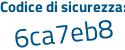Il Codice di sicurezza è 879fea9 il tutto attaccato senza spazi