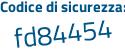Il Codice di sicurezza è 35ef continua con ba6 il tutto attaccato senza spazi