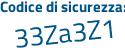 Il Codice di sicurezza è 13fd7 poi eb il tutto attaccato senza spazi