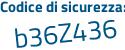 Il Codice di sicurezza è c segue 7edb53 il tutto attaccato senza spazi