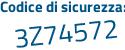 Il Codice di sicurezza è 8Z poi fedcb il tutto attaccato senza spazi