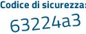 Il Codice di sicurezza è 1 poi ea9319 il tutto attaccato senza spazi
