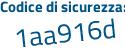 Il Codice di sicurezza è 942 poi 94eZ il tutto attaccato senza spazi