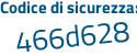 Il Codice di sicurezza è 7c continua con c6ce8 il tutto attaccato senza spazi