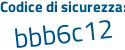 Il Codice di sicurezza è 78 continua con Z53a7 il tutto attaccato senza spazi