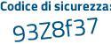 Il Codice di sicurezza è 2742 segue 949 il tutto attaccato senza spazi