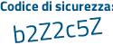 Il Codice di sicurezza è d874d segue e7 il tutto attaccato senza spazi