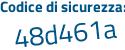 Il Codice di sicurezza è d6Za5 continua con c1 il tutto attaccato senza spazi