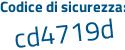Il Codice di sicurezza è b continua con 39dc95 il tutto attaccato senza spazi