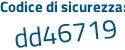 Il Codice di sicurezza è c segue 3523d4 il tutto attaccato senza spazi