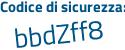 Il Codice di sicurezza è ce295 continua con 6c il tutto attaccato senza spazi