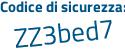 Il Codice di sicurezza è 369fe continua con 64 il tutto attaccato senza spazi